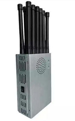 CDMA /GSM/3G/4G/5G 10CH Jammer Sinyal Ponsel GPS WIFI 15m