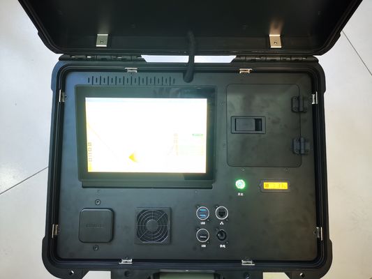 Panjang Antenna 25cm 2.4GHz 5.8GHz Portable RF Signal Detector untuk Deteksi UAV Drone