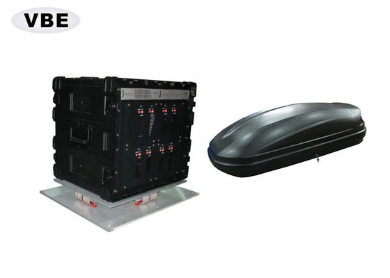 Vehicle Mounted Drone Signal Jammer 1800W Konsumsi Daya Sistem Anti Drone