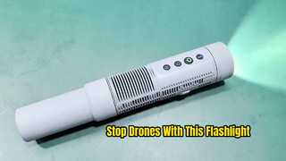 VBE 4F20 Senter Anti Drone Jammer Jangkauan 300 Meter